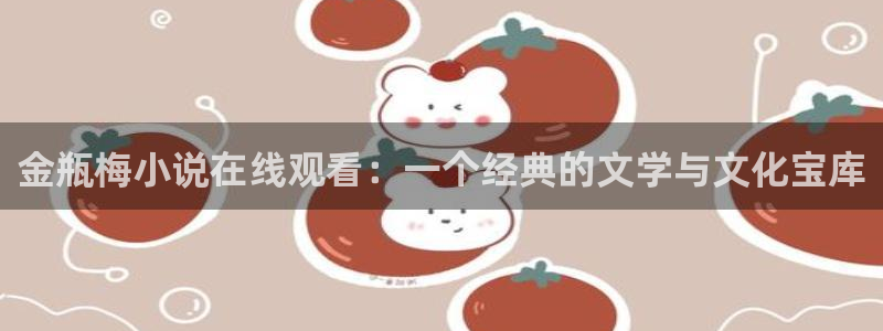 窥视者韩漫在线观看：金瓶梅小说在线观看：一个经典的文学与文化宝库